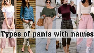 Types of pants and trousers with names||THE TRENDY GIRL screenshot 4