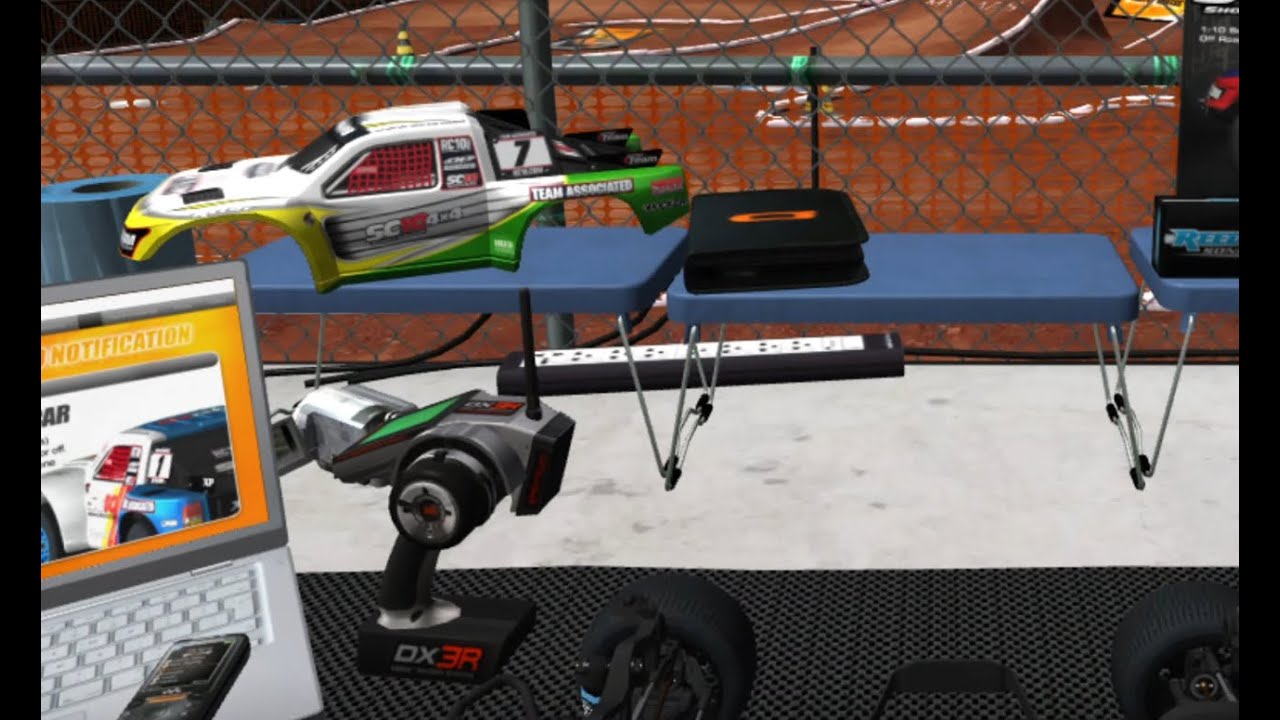 VRC Pro RC Racing Simulator - Short Course practice - YouTube