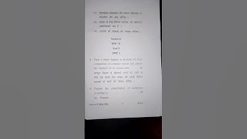 M.com (integrated) 5 year I Introduction to computer I Gurugram University I year 2022