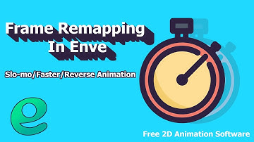 Make Slow Motion/Faster/Reverse Animations in Enve | Enve 2d | Freeware Camp | Frame Remapping |