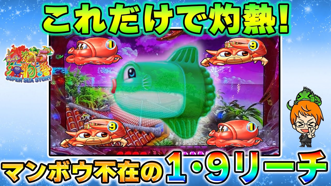 海293連】Pスーパー海物語IN沖縄5!居ない方が良い!こんなマンボウ知っ