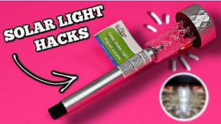 SOLAR LIGHT HACKS | Amazing things you can do with Dollar Store solar lights