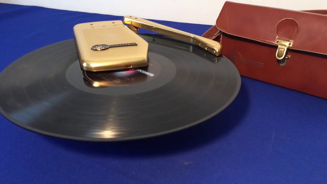 VINTAGE - Emerson Wondergram Mini Record Player Portable - For Sale on