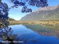PLACES TO VISIT : Mirror Lake Fiordland National Park   Made with Clipchamp