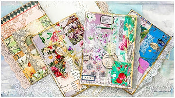 Super Easy Junk Journal from COLLAGE MASTERBOARDS | How to Make a Journal | Junk Journal Tutorial