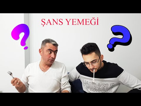 Şans Yemeği ASPAVADAN Gözü Kapalı Yemek Spariş Ettik