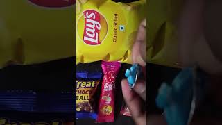 Lollipop candy choco Ball Lay'S Satisfying Video Asmr#