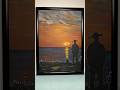 “Some sunsets aren’t just watched… they are felt.#painting #shortvideo #sunset #feelings