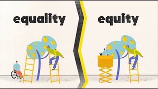 Let’s talk about equality and equity