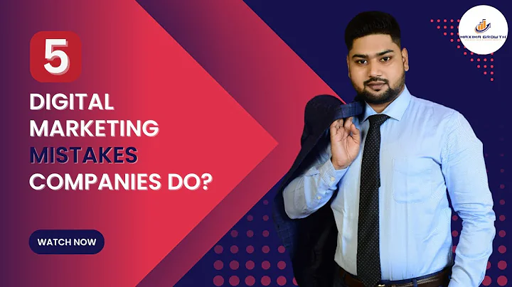 5 Digital Marketing Mistakes Companies Do | Digital Marketing Mistakes You Must Avoid- MAXIMA GROWTH