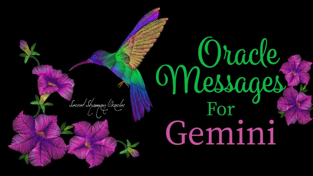 Gemini- You're Secretly Being Helped, Because Actually, You Were Born & Destined To Have These Gifts