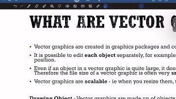 Images - Vector Graphics | Data Representation | Paper1 | A Level | 9618 | CS By Sir Wasiq