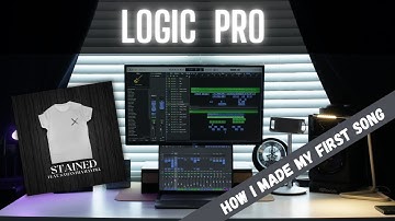 How I PRODUCED my first song in LOGIC PRO