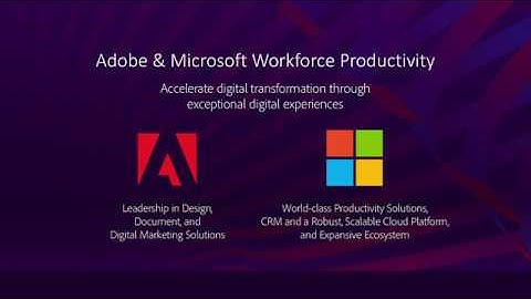 Adobe Document Cloud and Microsoft Office 365 | Adobe Acrobat