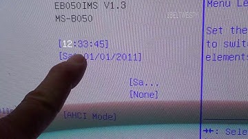 XP embedded Computer boot failure due to Bios battery dead