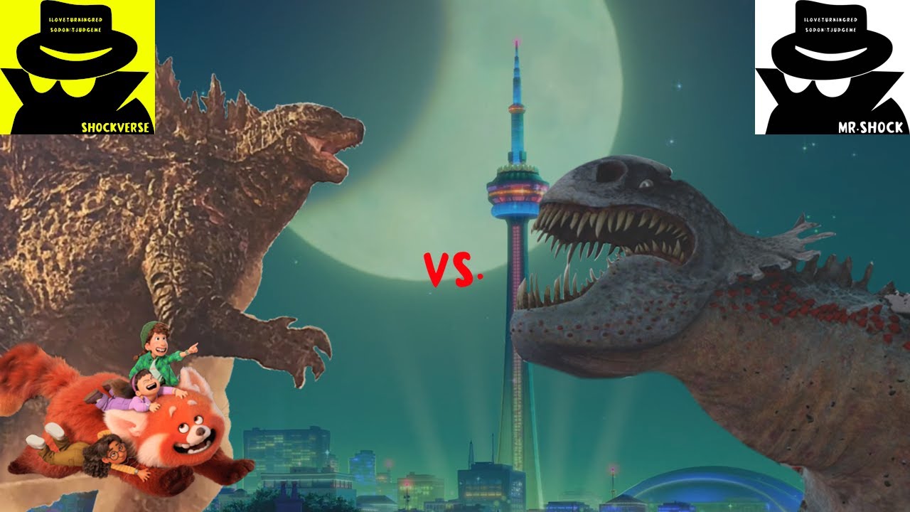 Godzilla Vs. Red Death l Mei Lee and Her Friends To The Rescue YouTube