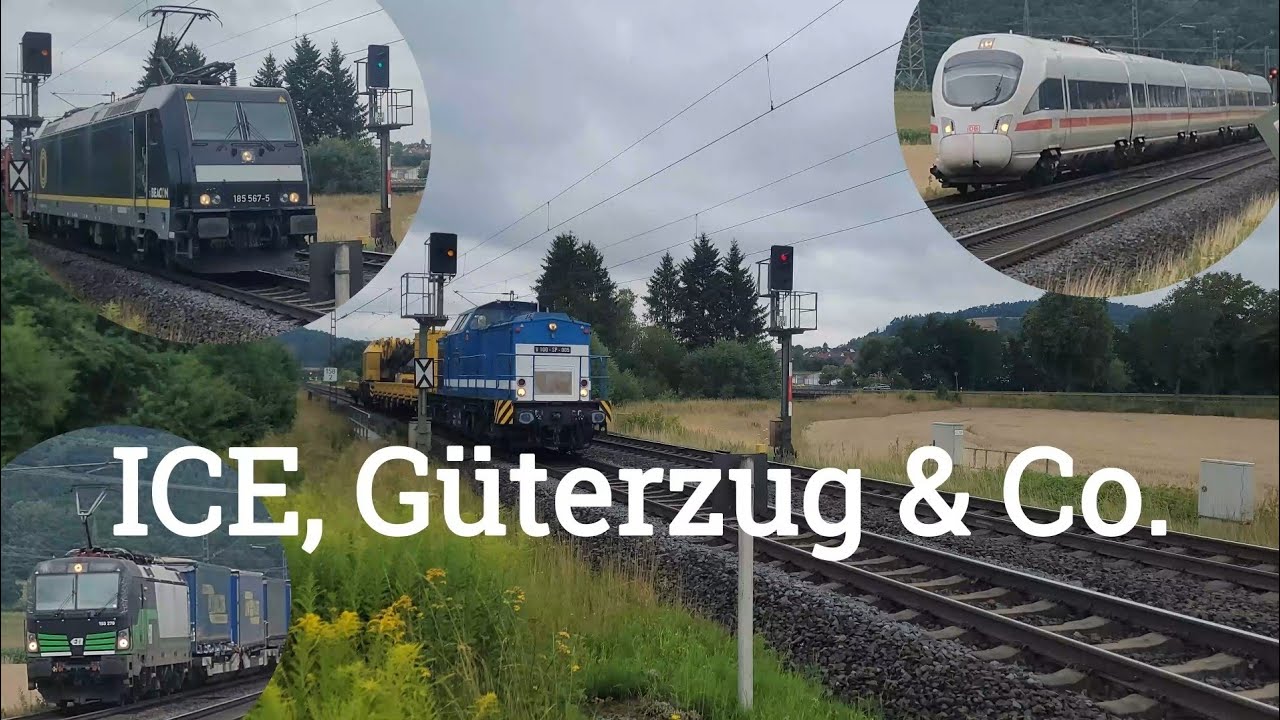 ICE, Güterzug & Co    Trainspotting zwischen Friedlos und Mecklar