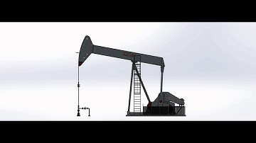 Pumpjack animation - SolidWorks