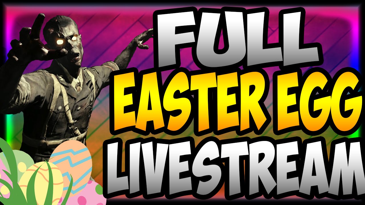 BO3 Zombies " FULL EASTER EGG " Black Ops 3 Livestream