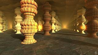 Temple [fragment1] 🌌 Fractal Landscapes - Visual Meditation