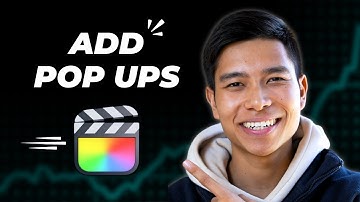 How to Add Pop Ups to Your Video in Final Cut Pro with Sound Effects (no plugins)