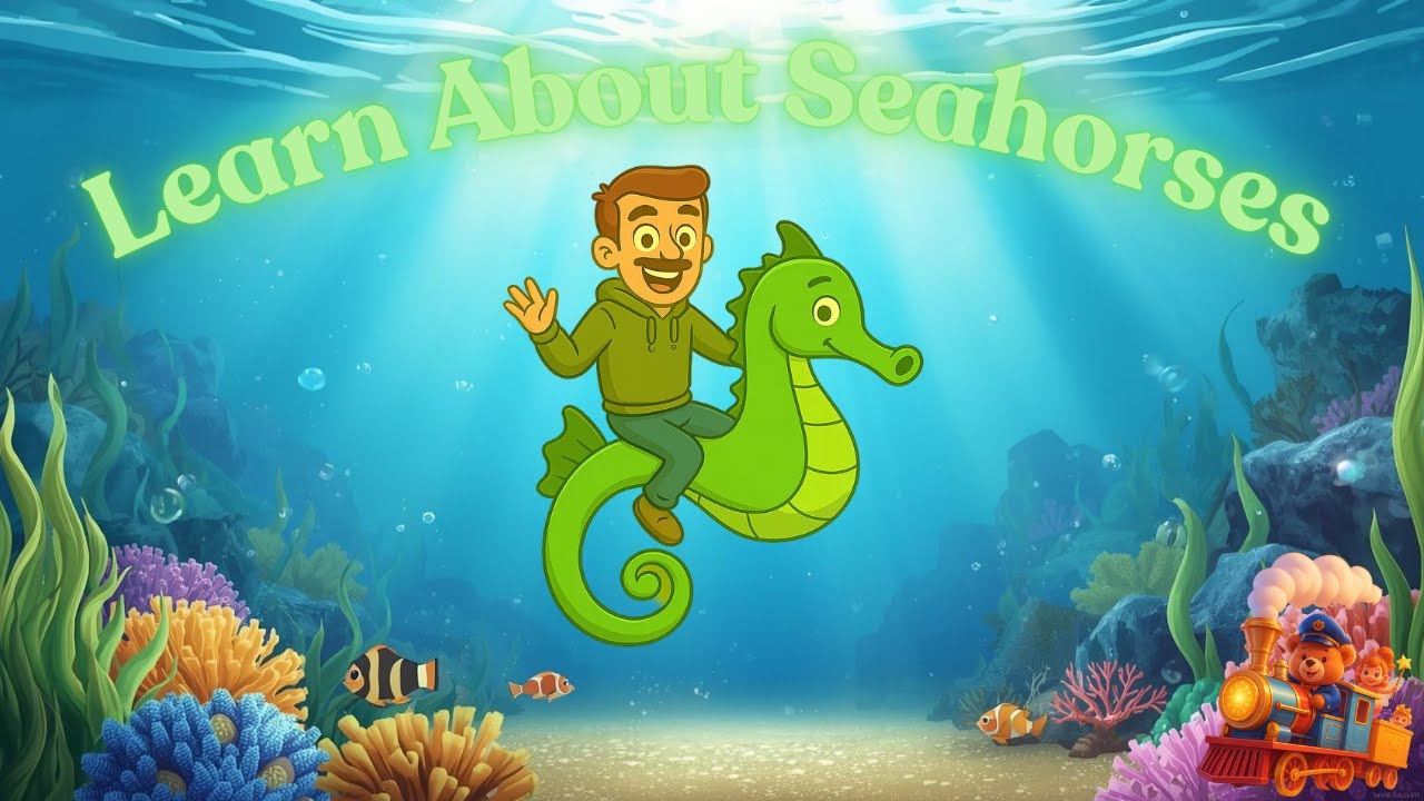 Learn About Seahorses 🐴🌊 | 20 Fun & Amazing Seahorse Facts for Kids