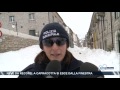 Neve da record: a Capracotta si esce dalla finestra