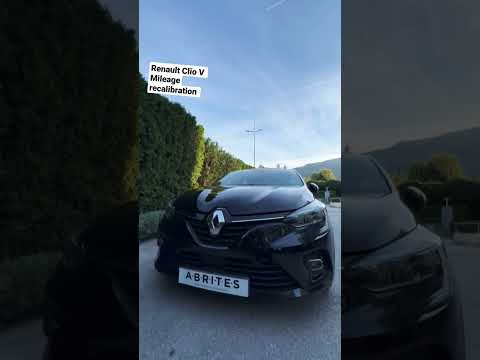 Renault Clio V Mileage recalibration using AVDI and RRO25 license
