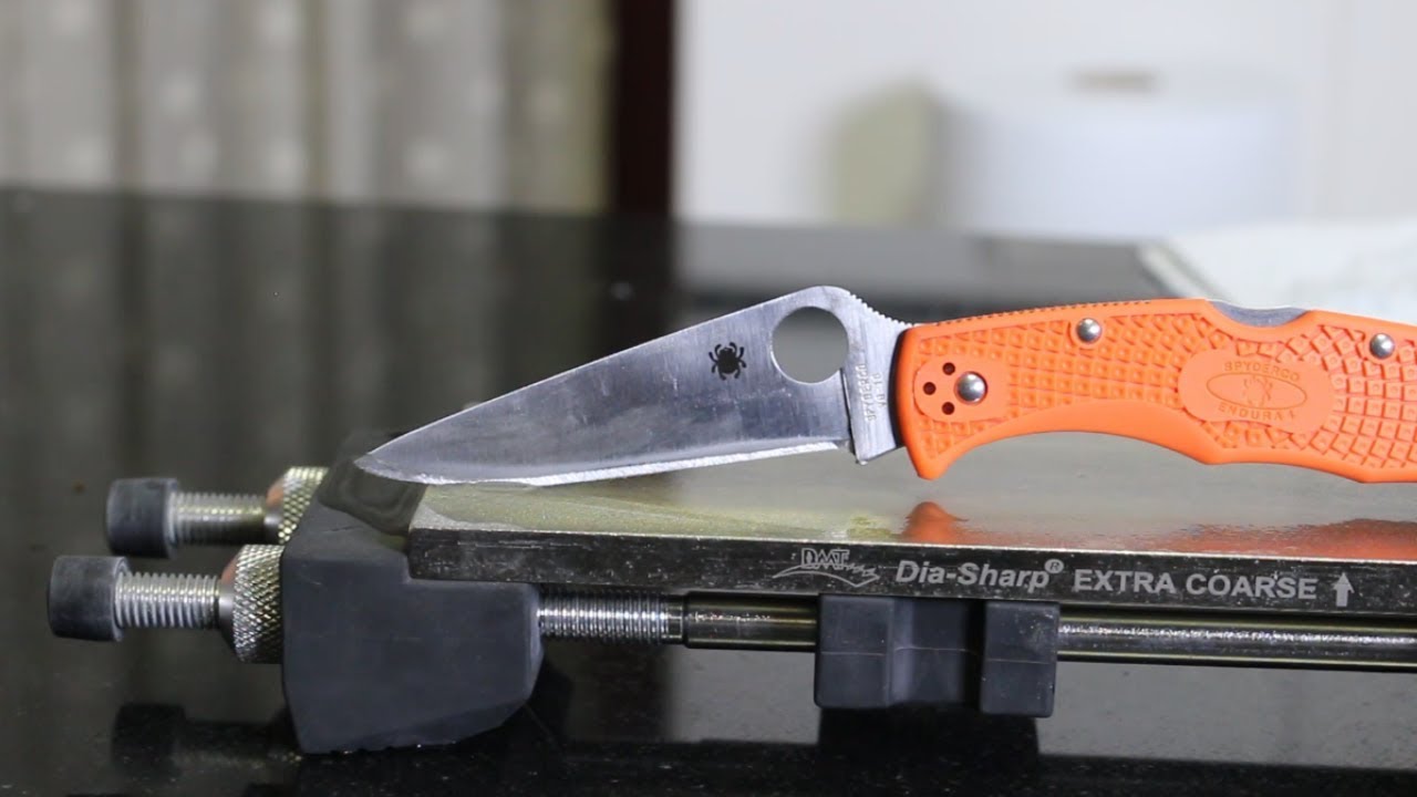 Cómo afilar cuchillos y navajas correctamente - Spyderco Blog