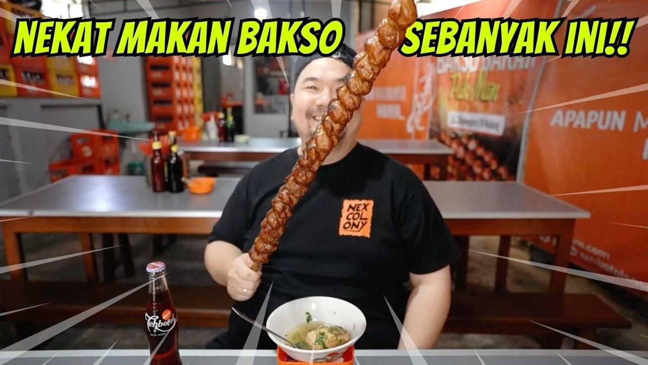 KHILAF MAKAN BAKSO SEBANYAK INI!!