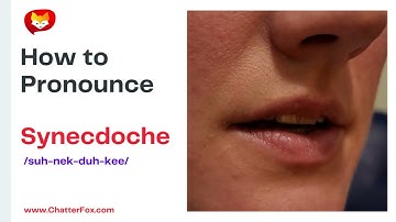 How to Pronounce Synecdoche , Pronunciation Lessons