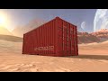 Shipping Container Blender, Substance Time-lapse