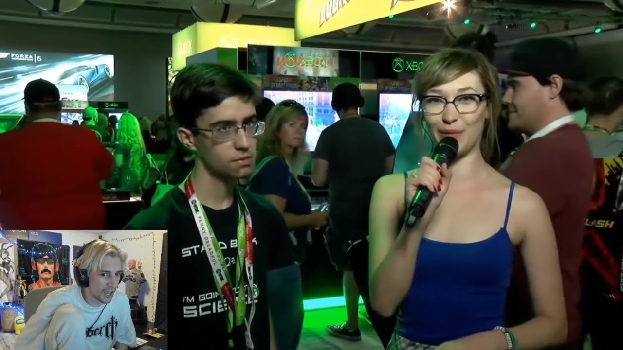 xQc finds Shroud at a Xbox convention