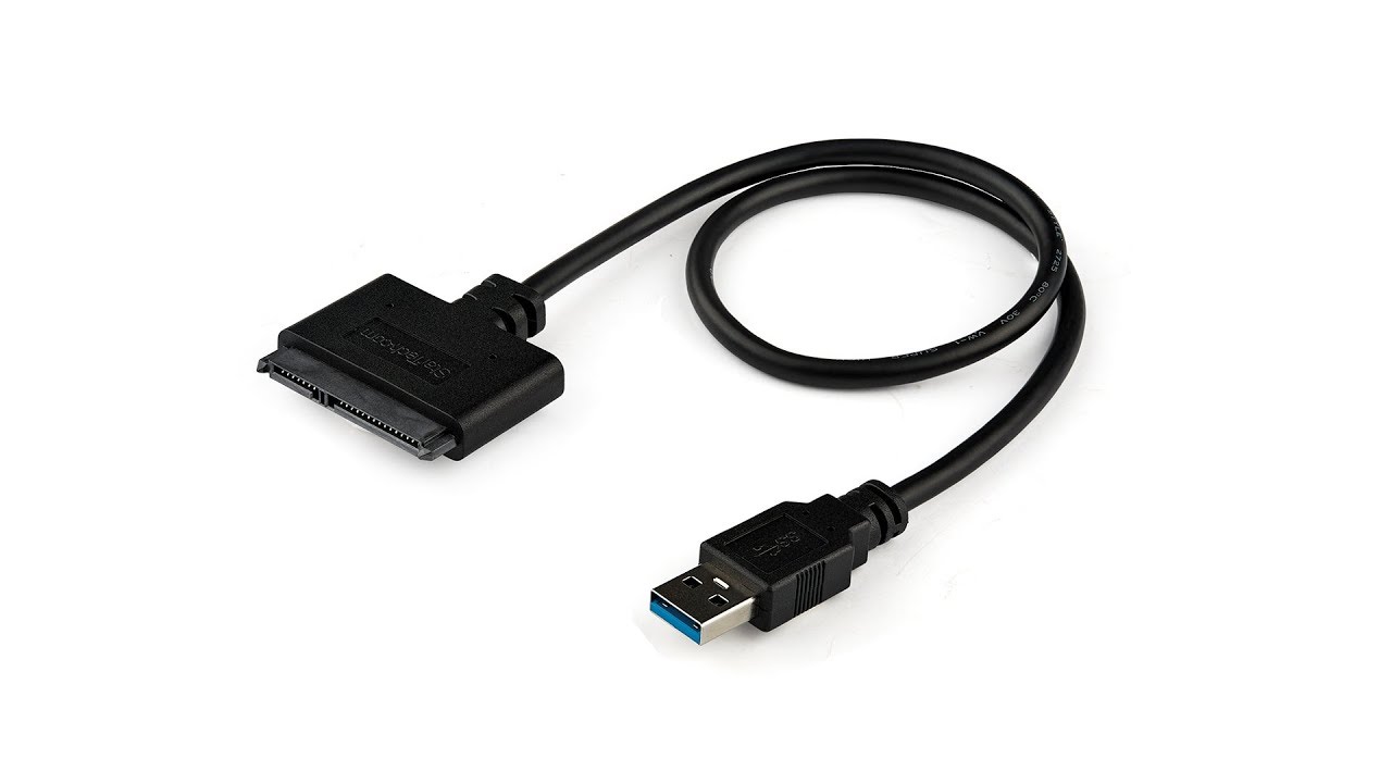 SATA - USB cable with Cloning software