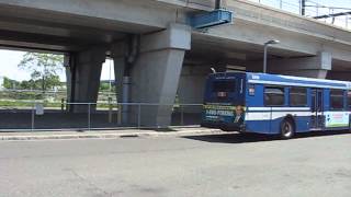 Route 9 bus at Bridgeport Bus Terminal