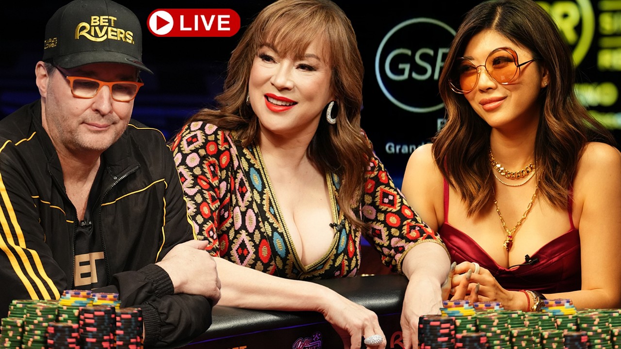 ♦️ Jennifer Tilly, Xuan Liu, Deeb, Erick Lindgren, Hellmuth, Jungle ♦️$50/$100+ Livestream Poker