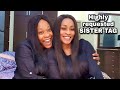 Sibling RIVALRY | Parents DIVORCE | Newly WED Advice | SISTER TAG with my SISTER, Nneka