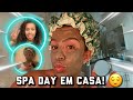 #VLOGMAS Day 23 SPA DAY EM CASA | CABELO + PELE | DATE NIGHT