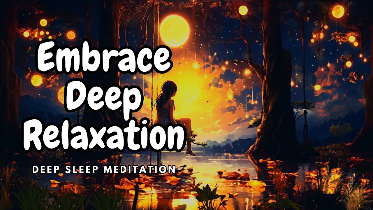 Healing Sleep Music: Embrace Deep Relaxation under Moonlight - YouTube