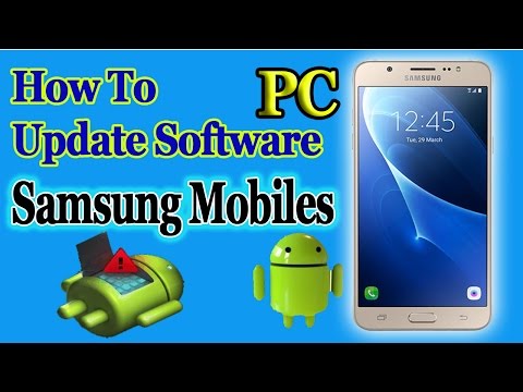 How To Software Update Samsung Mobile using PC