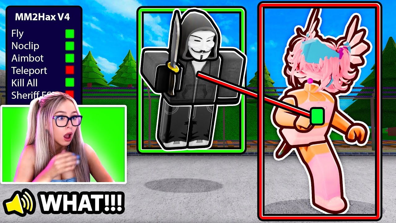 I Trolled MM2 STREAMERS with HACKS!... (Murder Mystery 2)