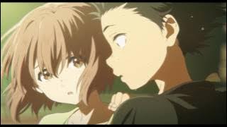 koe no katachi AMV kokoronashi with lyric indonesia