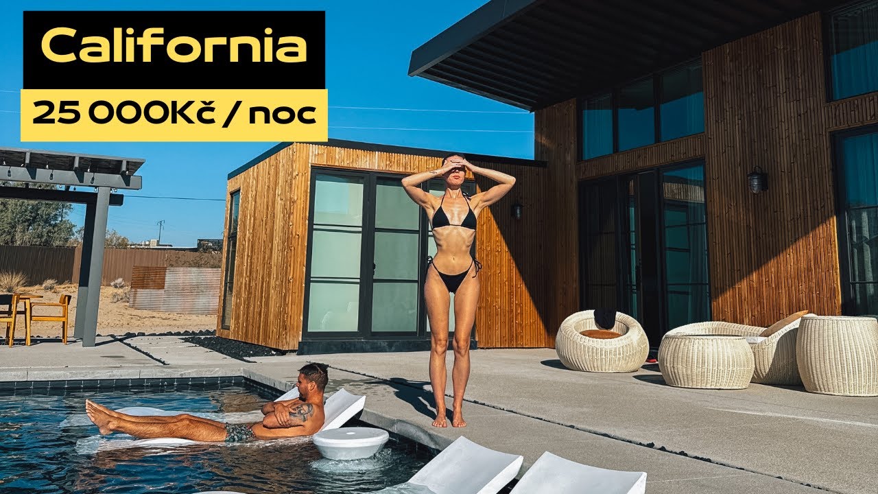 🌟 Luxusní Airbnb V Kalifornské Poušti! 🏜️🤯🏡