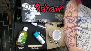 TUTORIAL || Cara Membuat Stencil Stuff Sendiri dirumah Stencil transfer tattoo screenshot 2