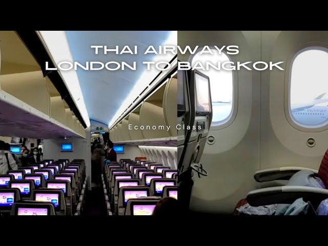 Thai Airways London to Bangkok Economy Class B777-300ER / July 2022 class=