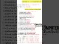Computer Basics Question & Answer ll#computer #english #gk