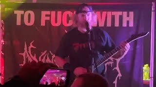 Dying Fetus Killing On Adrenaline Live 10-26-21 Diamond Concert Hall Louisville KY 60fps