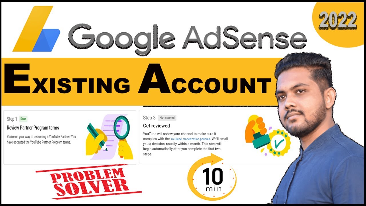 How To Apply YouTube Monetization With OLD ADSENSE 2023 - YouTube