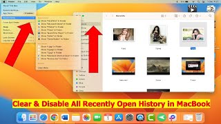 how to remove & disable all recent item history in macbook (clear all history)