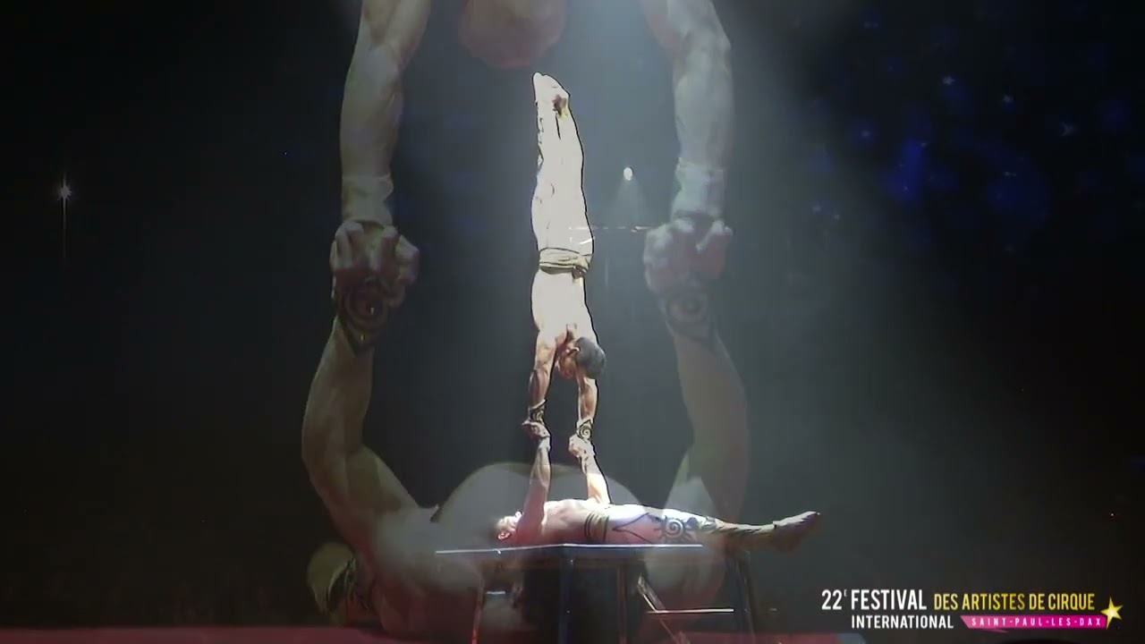 Duo Vitalys Festival International des Artistes de cirque 2023 de Saint-Paul-Lès-Dax
